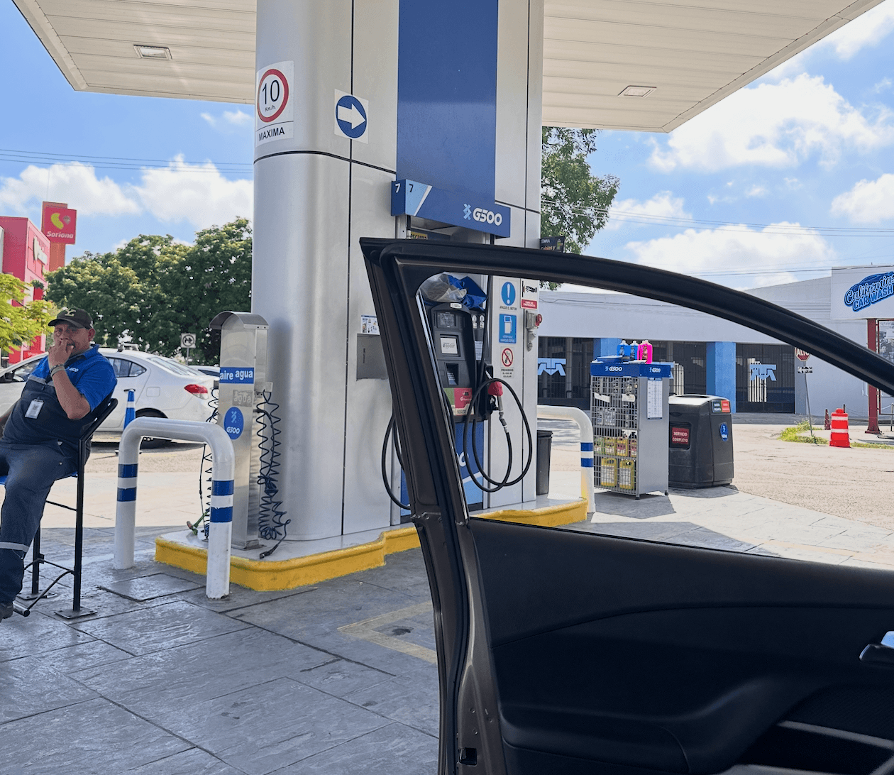 My Uber ran out of gas on the way to Mexican immigration. Somehow, this became a spiritual lesson.