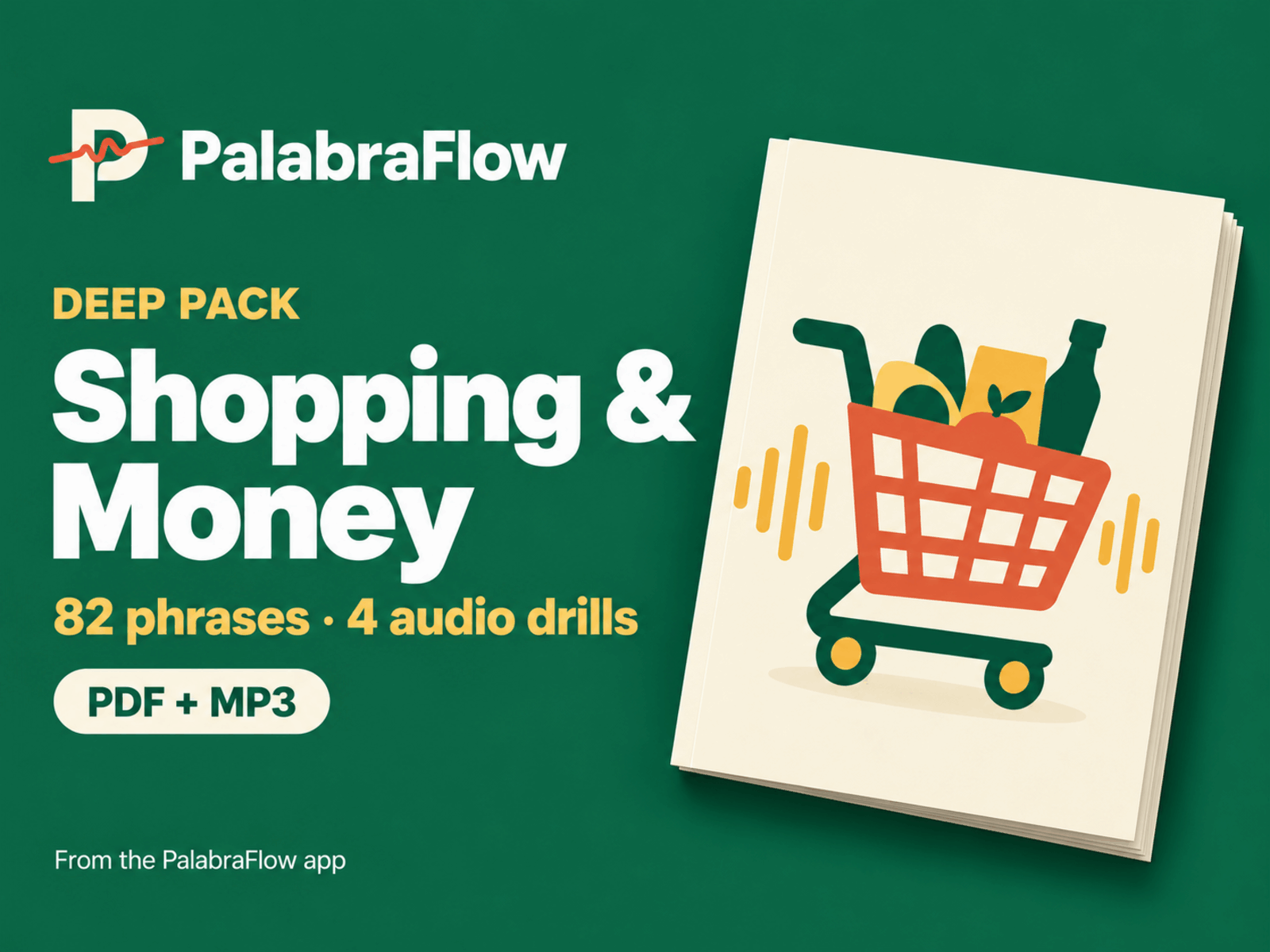 Shopping & Money Deep Pack by PalabraFlow